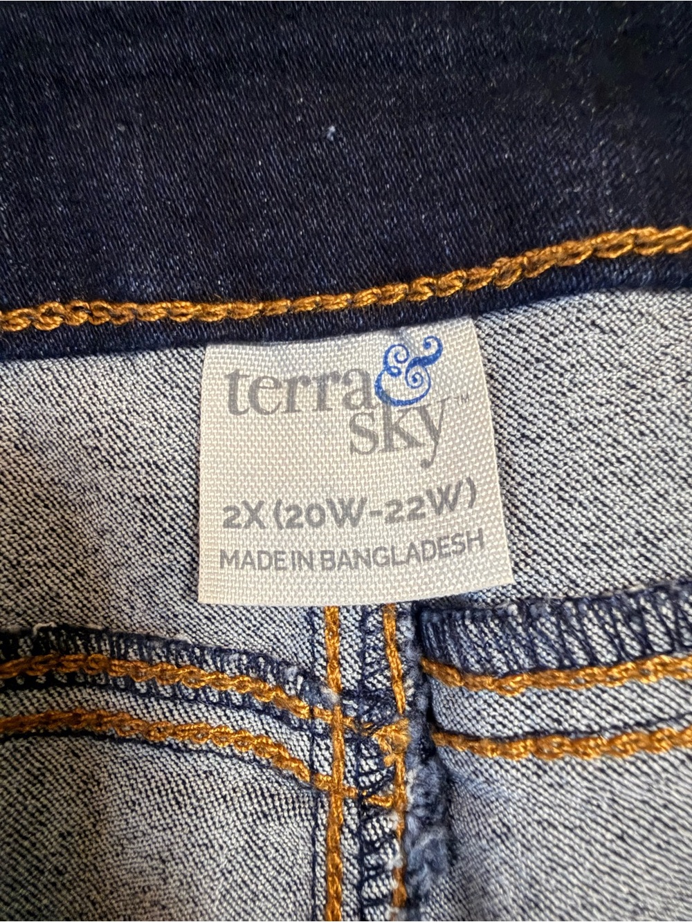 Terra & Sky 2x denim pull on shorts bundle of 3 - Picture 5 of 16